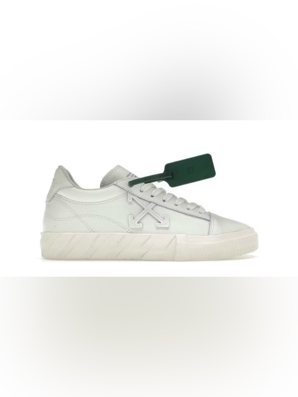 OFF-WHITE Vulc Low LeatherWhite White (Women's) Size 37/US7
